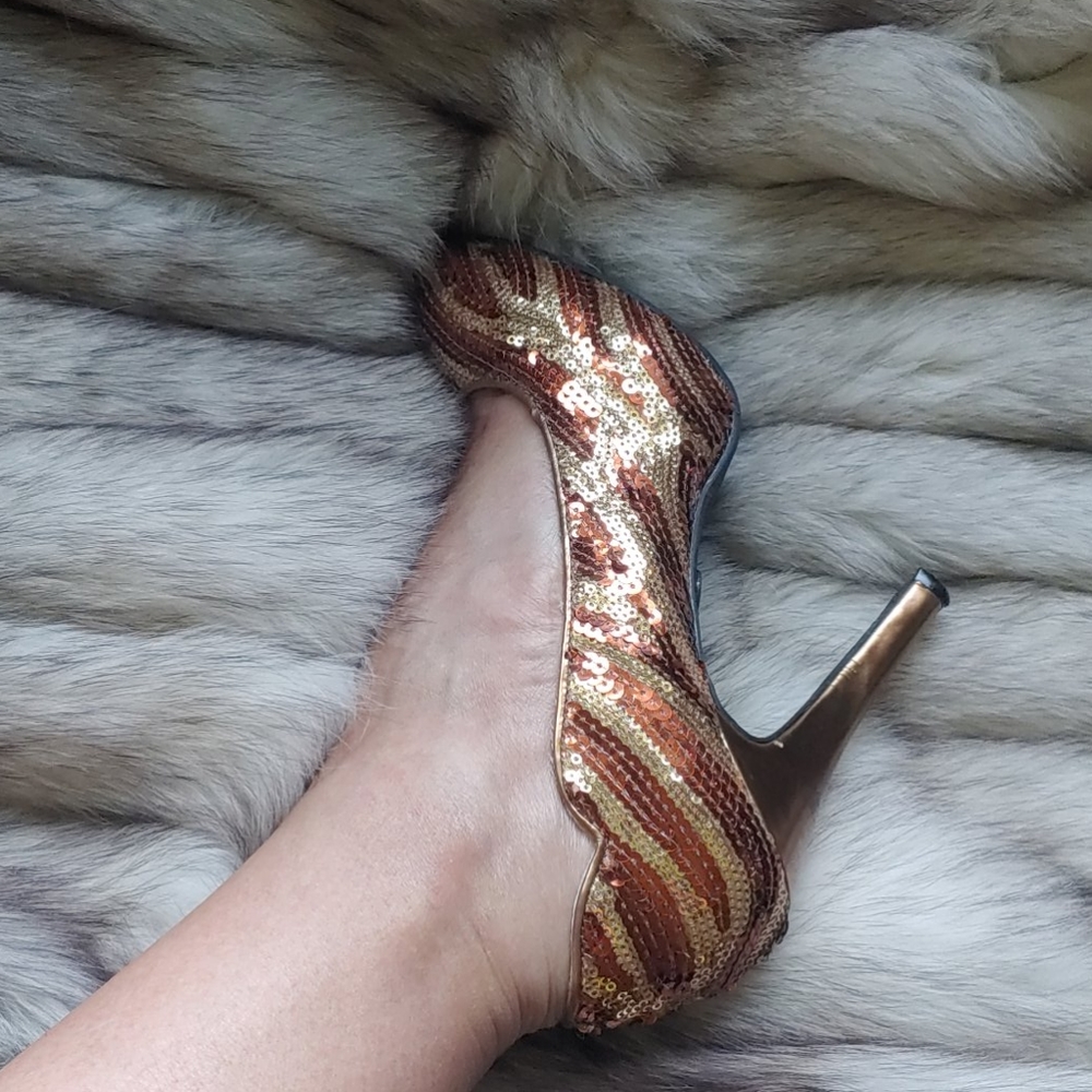 Lovely People Sequin Heels!